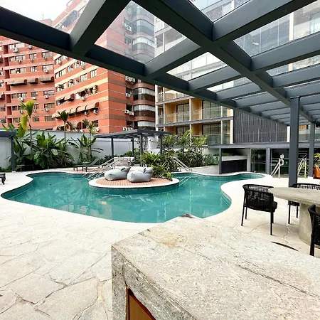Studio Leblon - Moderno com piscina e academia.-3